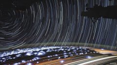 国际空间站拍摄的太空延时拍摄