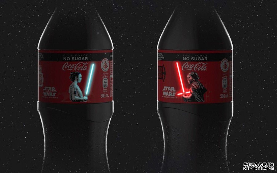 沐鸣登录,《星際大戰》光劍現身可口可樂瓶，德國智慧標籤新創點子怎麼玩？