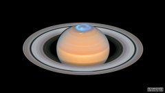 土星的极光也许可以解释这颗行星上奇怪的高温高层大气